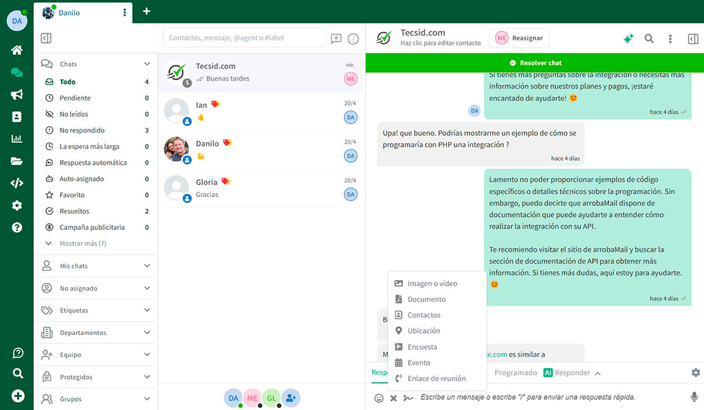 WApp Marketing Dashboard
